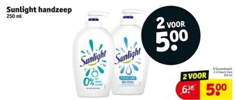 Kruidvat Sunlight handzeep aanbieding