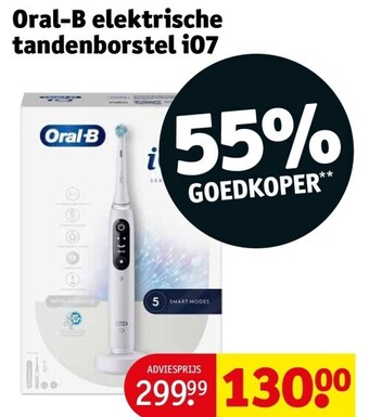 Kruidvat Oral-b elektrische tandenborstel io7 aanbieding