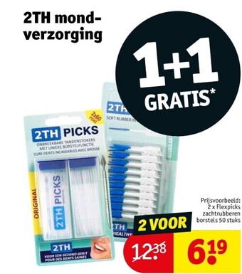 Kruidvat 2th mondverzorging aanbieding