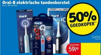 Kruidvat Oral-b elektrische tandenborstel aanbieding