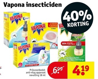 Kruidvat Vapona insecticiden aanbieding