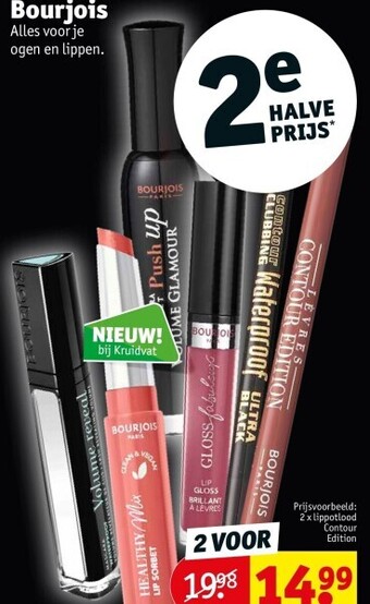 Kruidvat Bourjois aanbieding