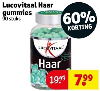 Kruidvat Lucovitaal haar gummies aanbieding
