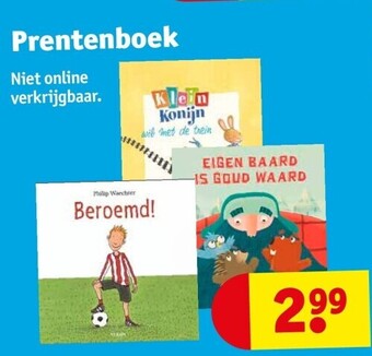 Kruidvat Prentenboek aanbieding