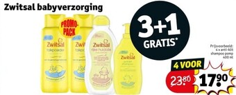 Kruidvat Zwitsal babyverzorging aanbieding