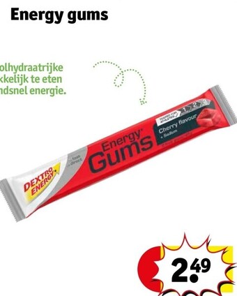 Kruidvat Energy gums aanbieding
