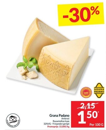 Intermarché Grana Padano aanbieding