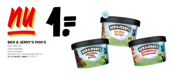 Jumbo BEN & JERRY'S MINI'S aanbieding