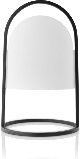 Bol.com Eva solo - solar - tafellamp - lantaarn - solarverlichting - 30 cm hoog - wit / zwart aanbieding