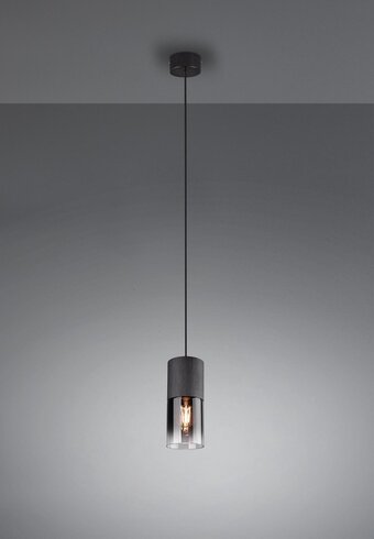 Hanglamp trio leuchten robin - zwart