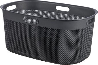 Bol.com Curver filo wasmand - 45l - donkergrijs aanbieding
