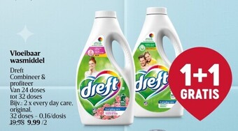 Delhaize Vloeibaar wasmiddel aanbieding