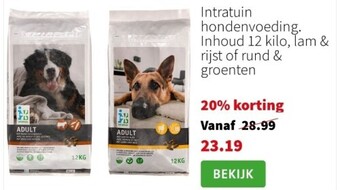 Intratuin hondenvoeding