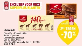 Delhaize Chocolade aanbieding