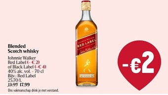 Delhaize Blended scotch whisky aanbieding