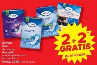 Carrefour Market Tena Gamma aanbieding