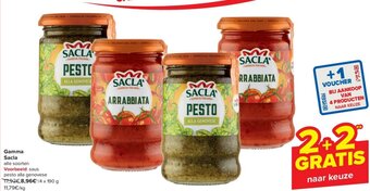 Carrefour Market Sacla Gamma aanbieding