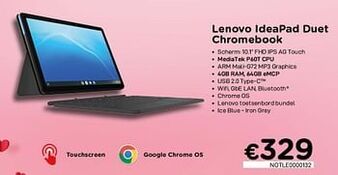 Lenovo ideapad duet chromebook