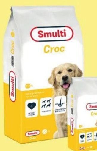 Van Cranenbroek Smulti Hondenvoeding Croc 20kg aanbieding