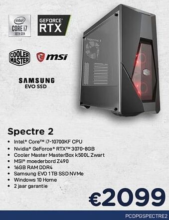 CompuDeals Pointer systems spectre 2 aanbieding