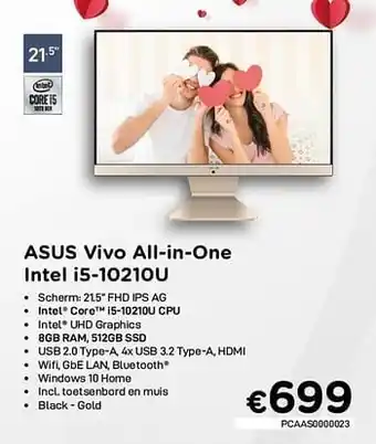 Asus vivo all-in-one intel i5-10210u