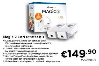 Devolo magic 2 lan starter kit
