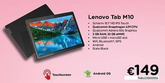Lenovo tab m10