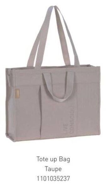 Multi bazar Tote up Bag Taupe 1101035237 aanbieding