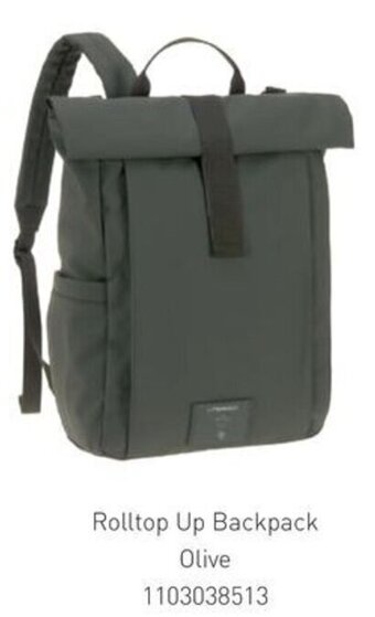 Multi bazar Rolltop Up Backpack Olive 1103038513 aanbieding