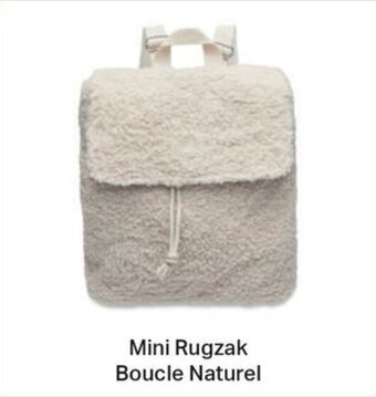 Multi bazar Mini Rugzak Boucle Naturel aanbieding