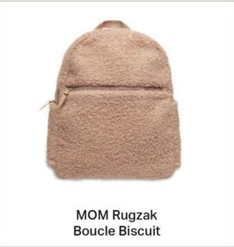 Multi bazar MOM Rugzak Boucle Biscuit aanbieding