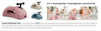 Multi bazar Scoot & Ride My First  3 in 1 aanbieding