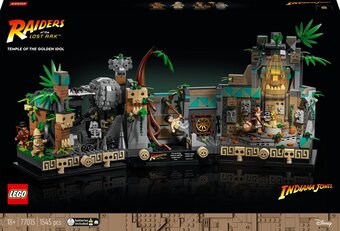 Bol.com Lego indiana jones tempel van het gouden beeld set voor volwassenen - 77015 aanbieding