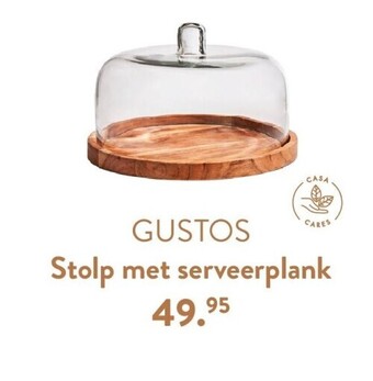 Gustos stolp met serveerplank