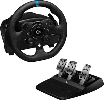 Bol.com Logitech g923 trueforce - racestuur en pedalen - xbox series x|s, xbox one & pc aanbieding