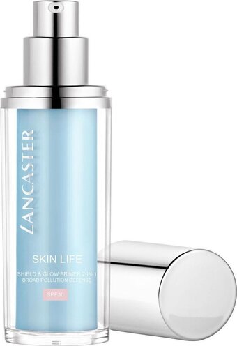 Bol.com Lancaster skin life shield & glow primer 2-in-1 spf 30 primer - 30 ml aanbieding