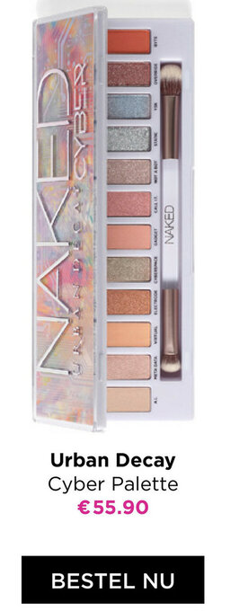 ICI PARIS XL Urban Decay Cyber Palette aanbieding