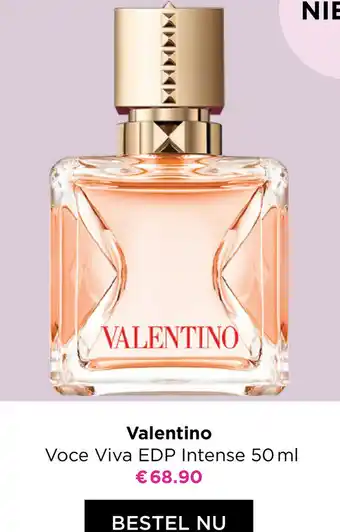 ICI PARIS XL Valentino Voce Viva EDP Intense 50 ml aanbieding