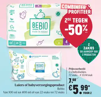 Luiers of babyverzorgingsproduct