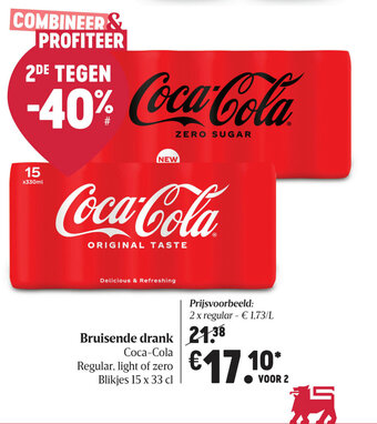Delhaize Coca-Cola Bruisende drank aanbieding