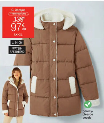 Damart Donsjas S-XXL aanbieding