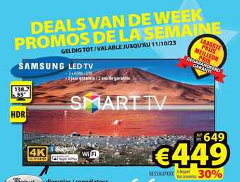 ElectroStock Samsung led tv aanbieding