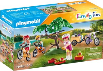 Bol.com Playmobil familiy fun mountainbike tour - 71426 aanbieding