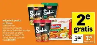 Nissin soba chili noodles