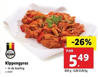 Lidl Kippengyros aanbieding