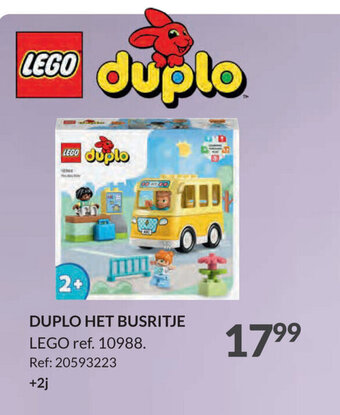 Fun DUPLO HET BUSRITJE LEGO aanbieding