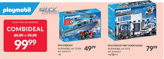 Fun POLITIEBOOT aanbieding