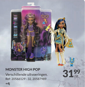Fun MONSTER HIGH POP aanbieding