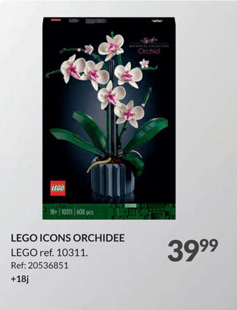LEGO ICONS ORCHIDEE