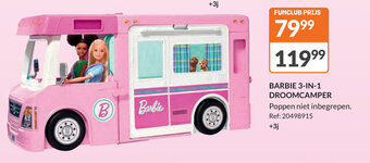 BARBIE 3-IN-1 DROOMCAMPER